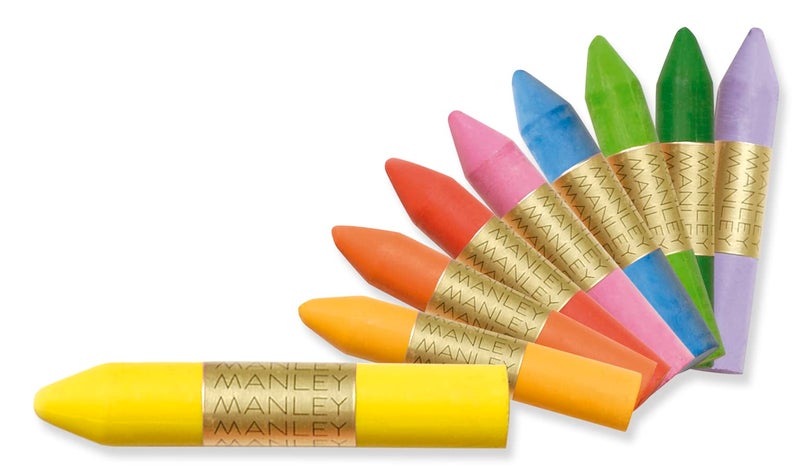 Manley 136124 - Box of 15 crayons, assorted colors - Image 3